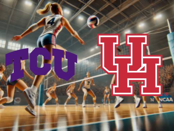 TCU Horned Frogs at Houston Cougars Womens Volleyball